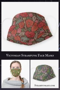 Victorian Steampunk Face Masks for COVID-19
