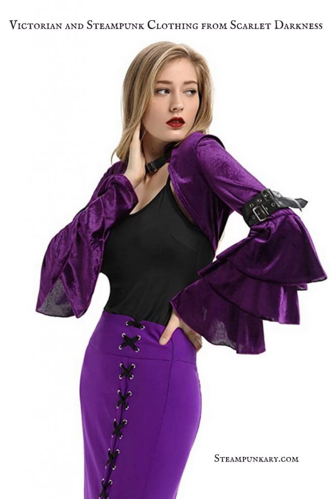 Victorian and Steampunk Clothing from Scarlet Darkness