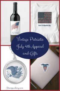 Vintage Patriotic July 4th Apparel and Gifts