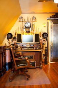 Great Steampunk Office Ideas from Houzz
