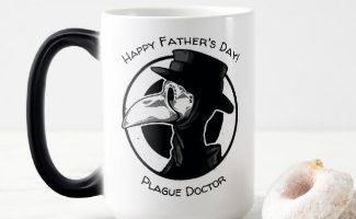Plague Doctor Merch on Amazon and Zazzle