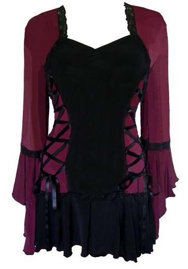 Victorian Gothic Women's Corset Top